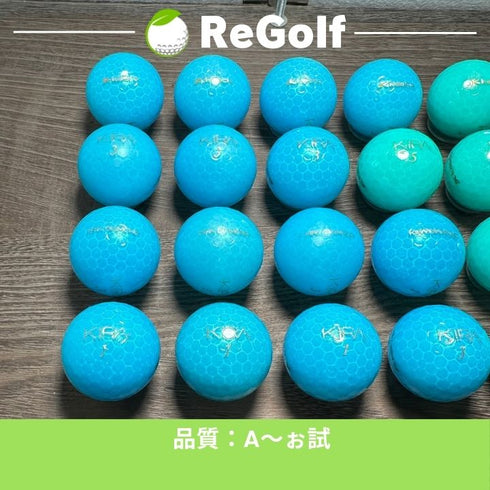 【中古】 ロストボール キャスコ KIRA キラ ダイヤモンド ブルー 20球 ぉ試ランク ゴルフボール リゴルフ